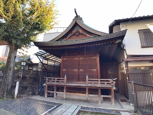 松山神社　神楽殿