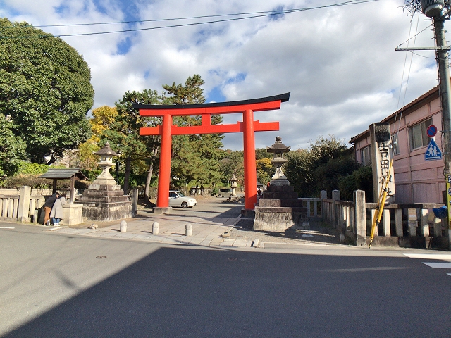 吉田神社(京都市)　入口