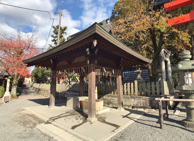 吉田神社(京都市)　手水舎