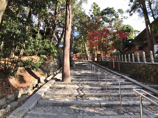 吉田神社(京都市)　石段