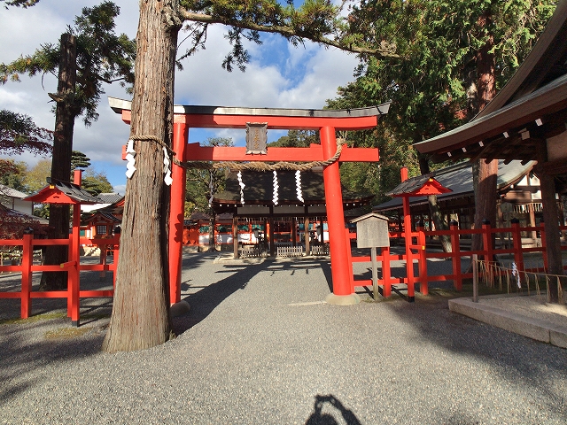 吉田神社(京都市)　三の鳥居