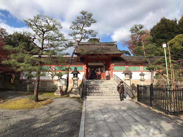 吉田神社(京都市)　大元宮中門