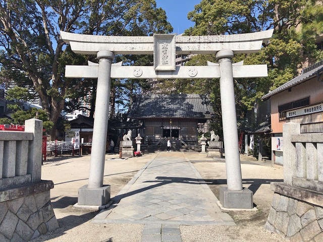 菅生神社(岡崎市)　鳥居