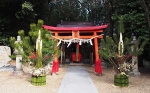 門松と神社