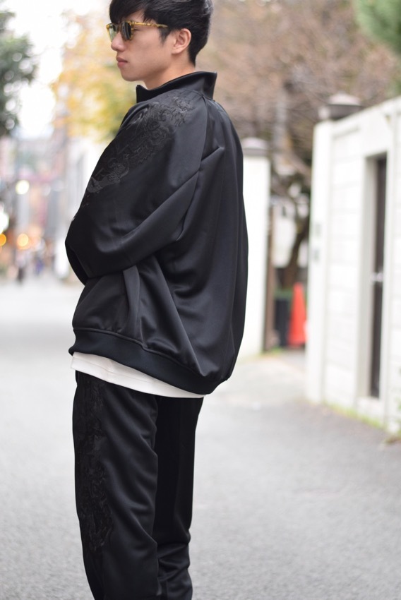 SALE／65%OFF】 doubletカオス刺繍ベロアトラックジャケット