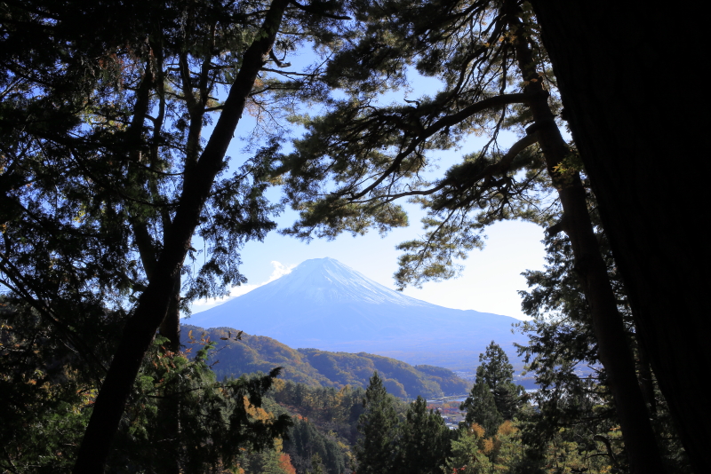 河口浅間神社　裏山富士登山