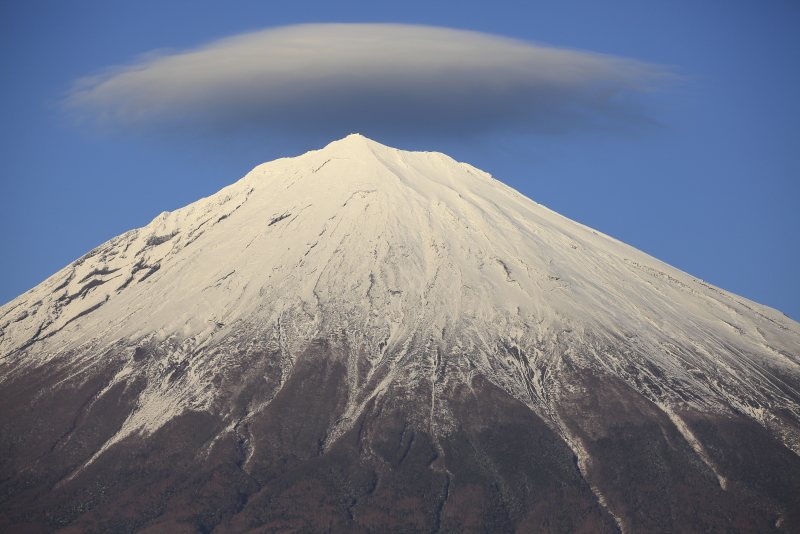 富士山　かさ雲