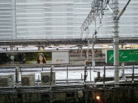 名古屋駅の雪