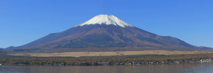 山中湖から富士山11月_1